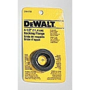 New‎ DeWalt DW4706 4 1/2 Backing Flange Original Package NIB 4.5 Inch